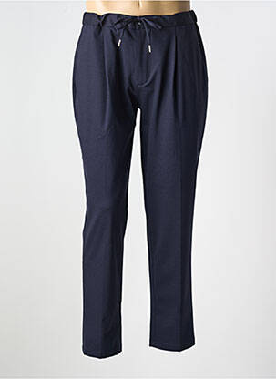 Pantalon slim elasticitate mărime normală albastru YES.ZEE bărbat