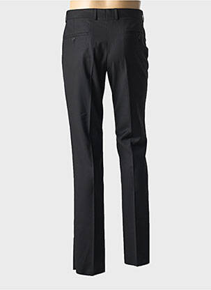 Pantalon slim țesătură poplin mărime normală negru 1969 bărbat