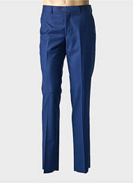 Pantalon slim țesătură poplin mărime normală albastru 1969 bărbat