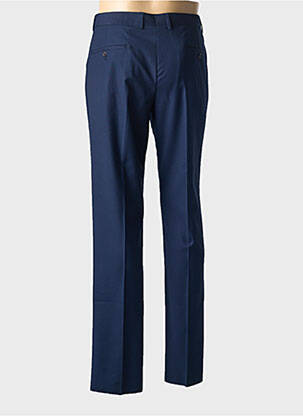 Pantalon slim țesătură poplin mărime normală albastru închis 1969 bărbat