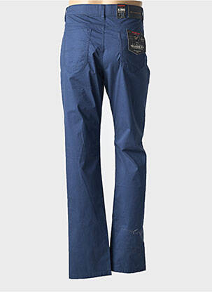 Pantalon slim elasticitate mărime normală albastru WAMPUM bărbat