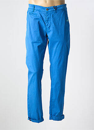 Pantalon chino elasticitate mărime normală albastru HITE bărbat