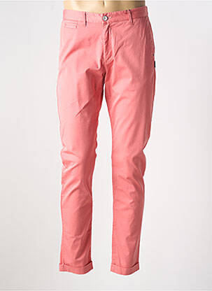 Pantalon chino roșu CROCQUER bărbat