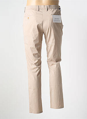 Pantalon chino țesătură poplin mărime normală maro GARDEUR bărbat