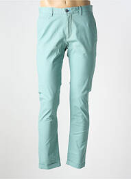 Pantalon chino elasticitate mărime normală verde DO REGO & NOVOA bărbat