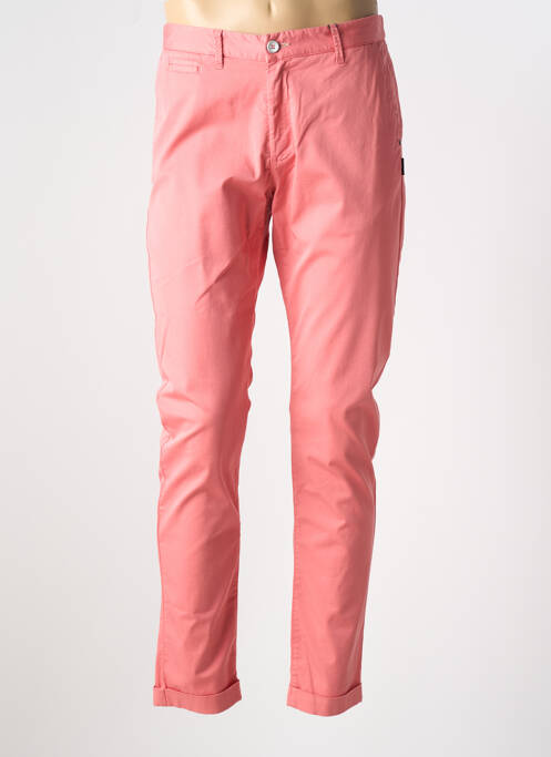 Pantalon chino roșu CROCQUER bărbat