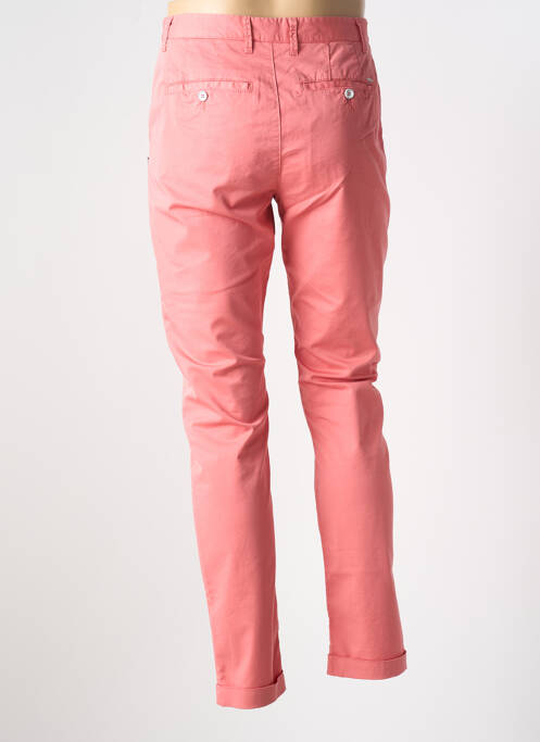 Pantalon chino roșu CROCQUER bărbat