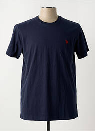 Tricou broderie mâneci scurte albastru U.S. POLO ASSN homme