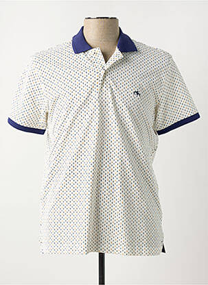 Polo alb DOS GALGOS bărbat