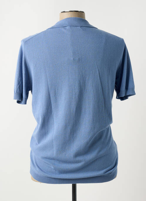 Polo albastru YES.ZEE bărbat