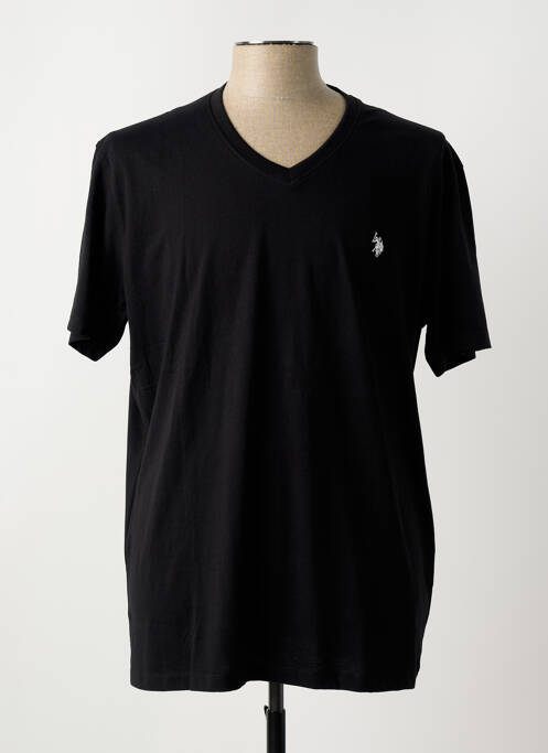 Tricou negru U.S. POLO ASSN bărbat