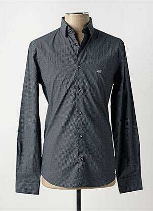 Cămașă cu mâneci lungi negru VERSACE 1969 ABBIGLIAMENTO SPORTIVO SRL bărbat