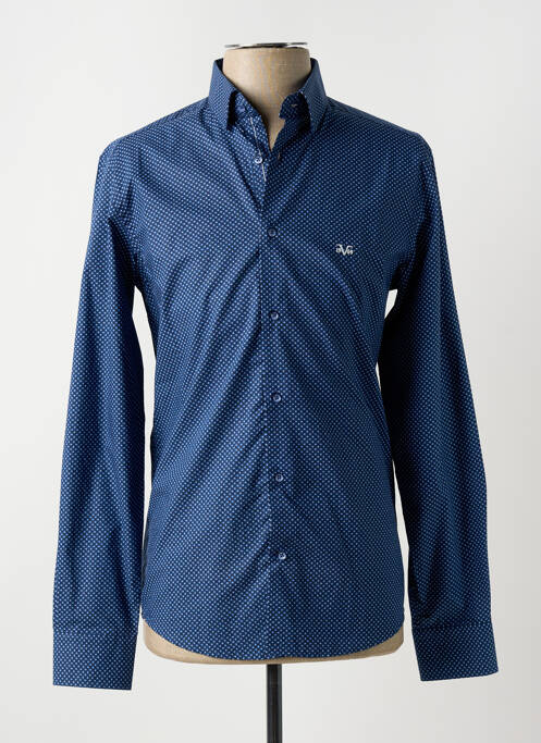 Cămașă cu mâneci lungi albastru VERSACE 1969 ABBIGLIAMENTO SPORTIVO SRL bărbat