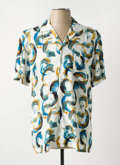 Cămașă cu mâneci scurte bej 2GALGOS bărbat