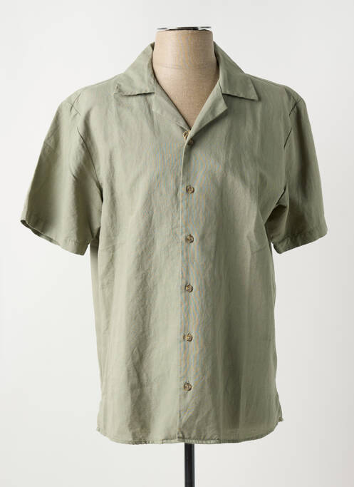 Cămașă cu mâneci scurte verde CARLOS CORDOBA bărbat
