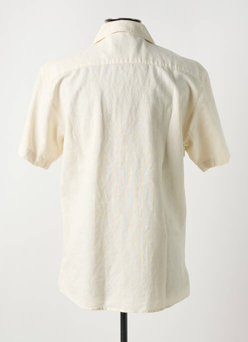 Cămașă cu mâneci scurte bej CARLOS CORDOBA bărbat