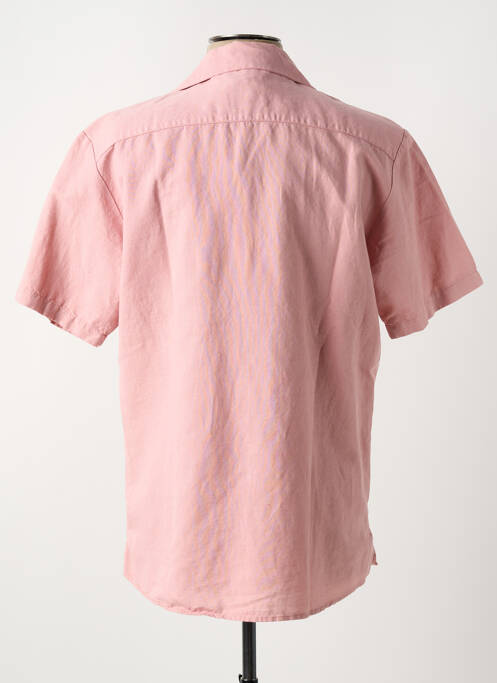 Cămașă cu mâneci scurte roz CARLOS CORDOBA bărbat