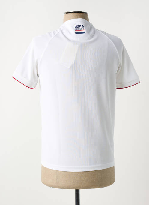 Tricou alb U.S. POLO ASSN bărbat