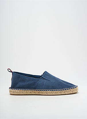 Espadrile nubuc vârf rotund albastru COCKTAIL bărbat