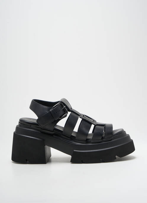 Sandale/Pantofi decupați negru ELENA IACHI femeie