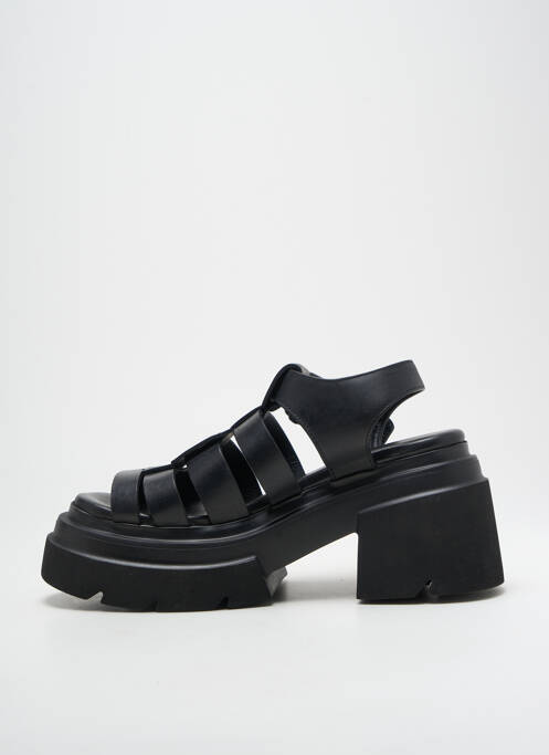 Sandale/Pantofi decupați negru ELENA IACHI femeie