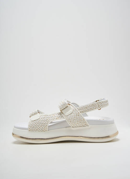 Sandale/Pantofi decupați alb GIO+ femeie