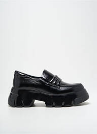 Mocasini material neted toc de 7 la 9 cm negru JEANNOT femme