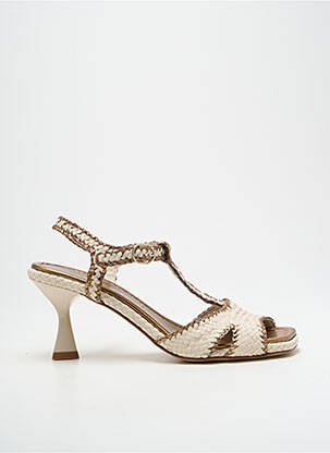 Sandale/Pantofi decupați bej PONS QUINTANA femeie