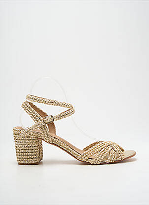 Sandale/Pantofi decupați auriu FIORINA femeie