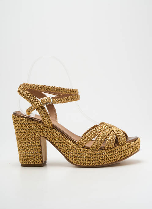 Sandale/Pantofi decupați auriu FIORINA femeie