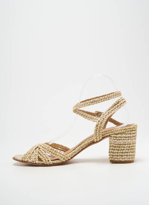 Sandale/Pantofi decupați auriu FIORINA femeie