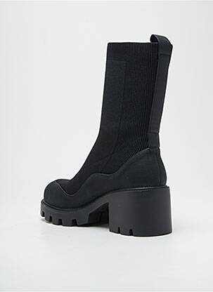 Botine/ghete toc mic toc de 4 la 6 cm negru NOA HARMON femeie
