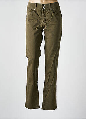 Pantalon drept verde SALSA femeie