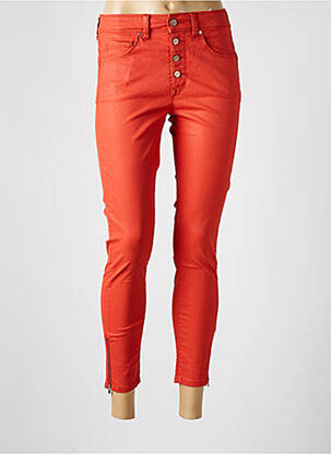 Pantalon 7/8 buzunare portocaliu SALSA femeie