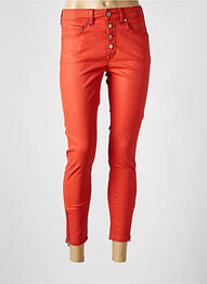 Pantalon 7/8 buzunare portocaliu SALSA femeie