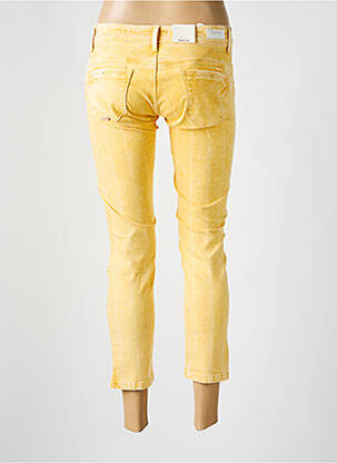 Pantalon 7/8 talie elastică galben SALSA femeie