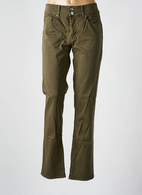 Pantalon drept verde SALSA femeie