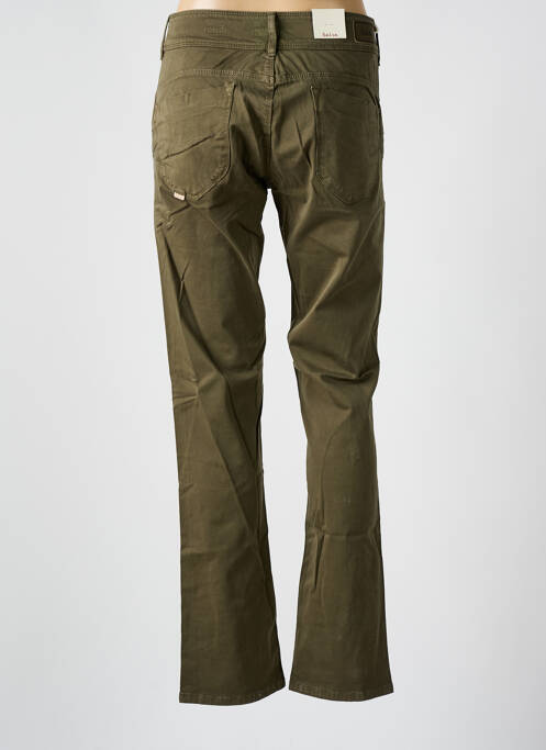 Pantalon drept verde SALSA femeie
