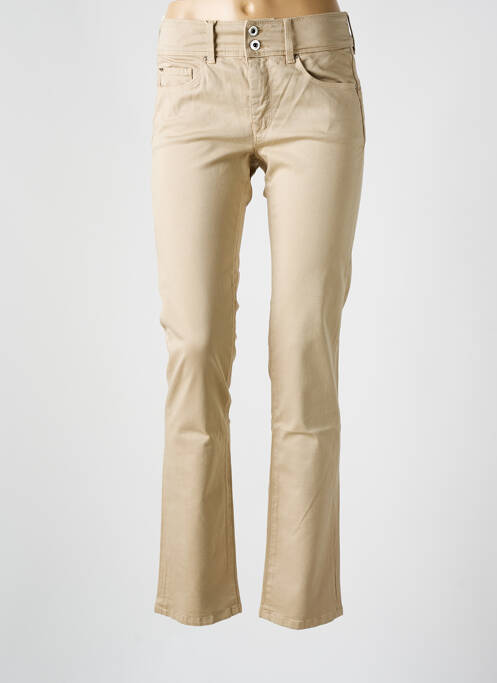 Pantalon drept bej SALSA femeie