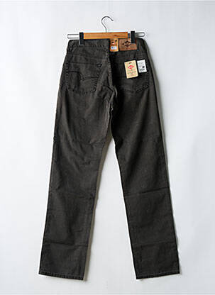 Pantalon drept țesătură poplin mărime normală negru LEE COOPER bărbat