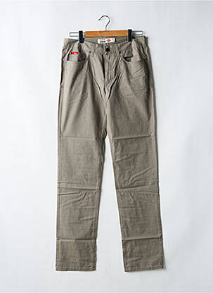 Pantalon drept țesătură poplin mărime normală gri LEE COOPER bărbat