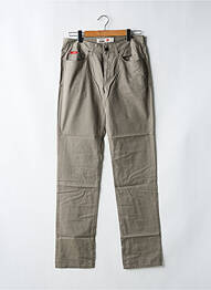 Pantalon drept țesătură poplin mărime normală gri LEE COOPER homme