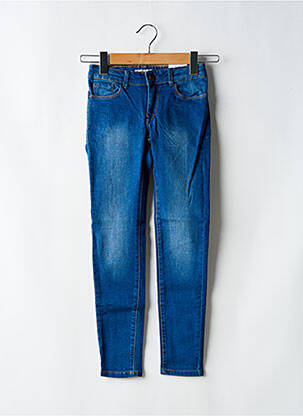 Blugi cu croială slim albastru TIFFOSI fată