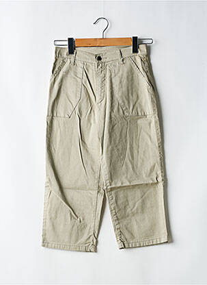 Pantalon trei sferturi bej WALTRON femeie