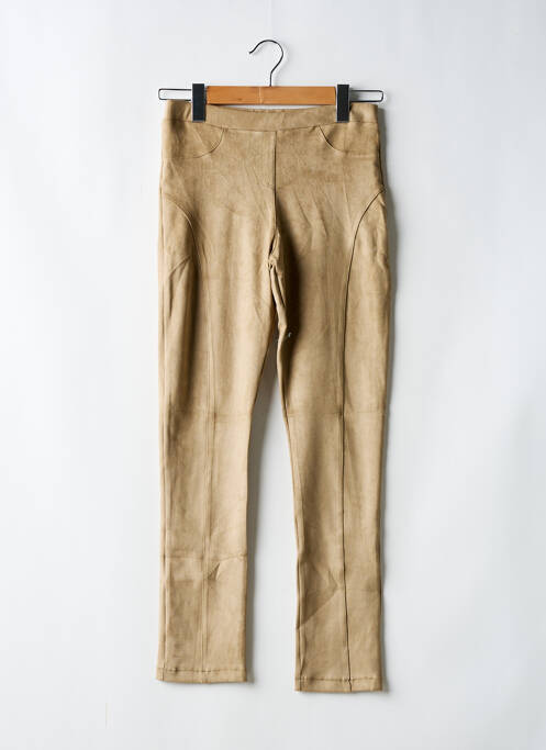 Pantalon slim bej LAURIE & JOE femeie