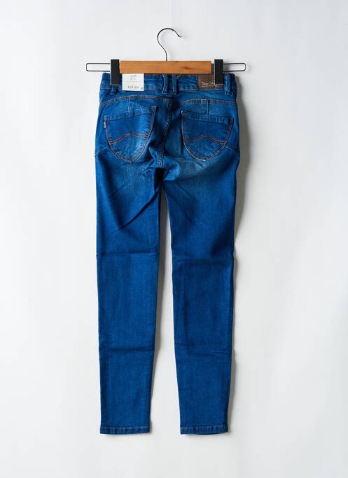 Blugi cu croială slim albastru TIFFOSI fată