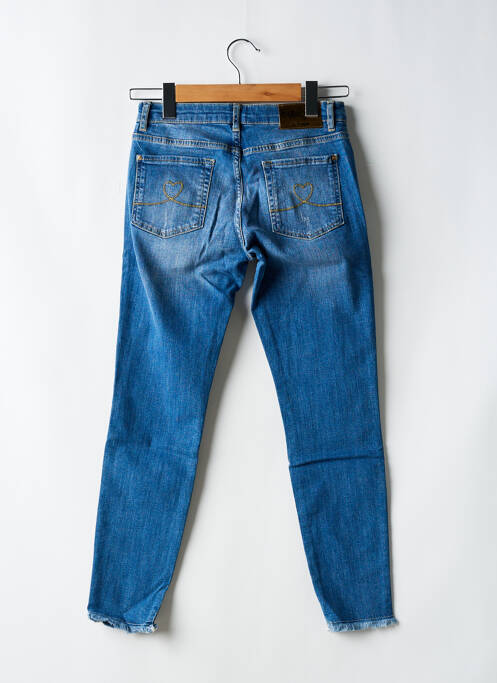 Blugi cu croială slim albastru DESIGUAL femeie