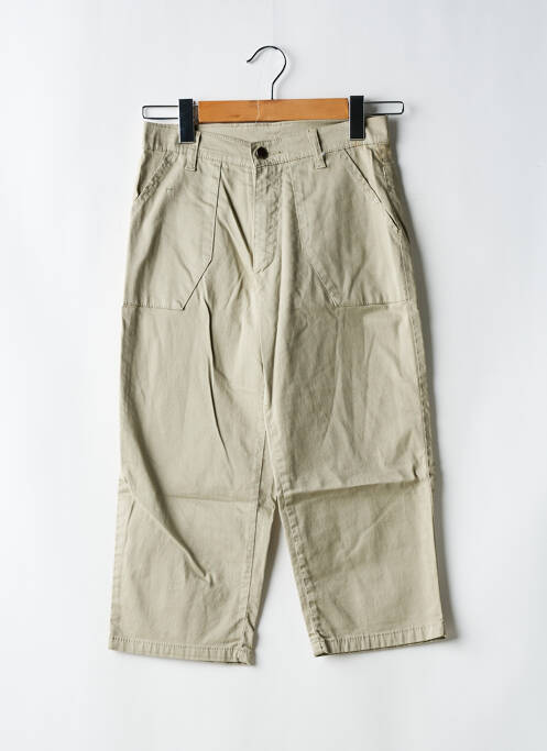 Pantalon trei sferturi bej WALTRON femeie