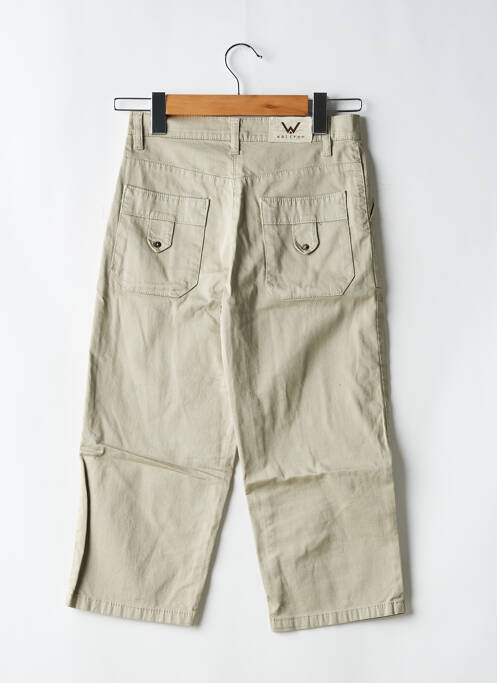 Pantalon trei sferturi bej WALTRON femeie