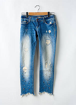 Blugi cu croială slim albastru SALSA femeie